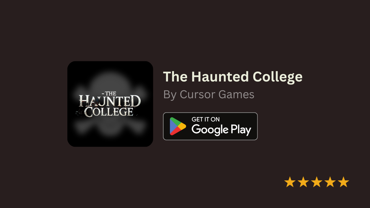 The Haunted College: Launching at the End of March on Google Play